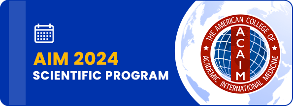 AIM 2024 Scientific Program